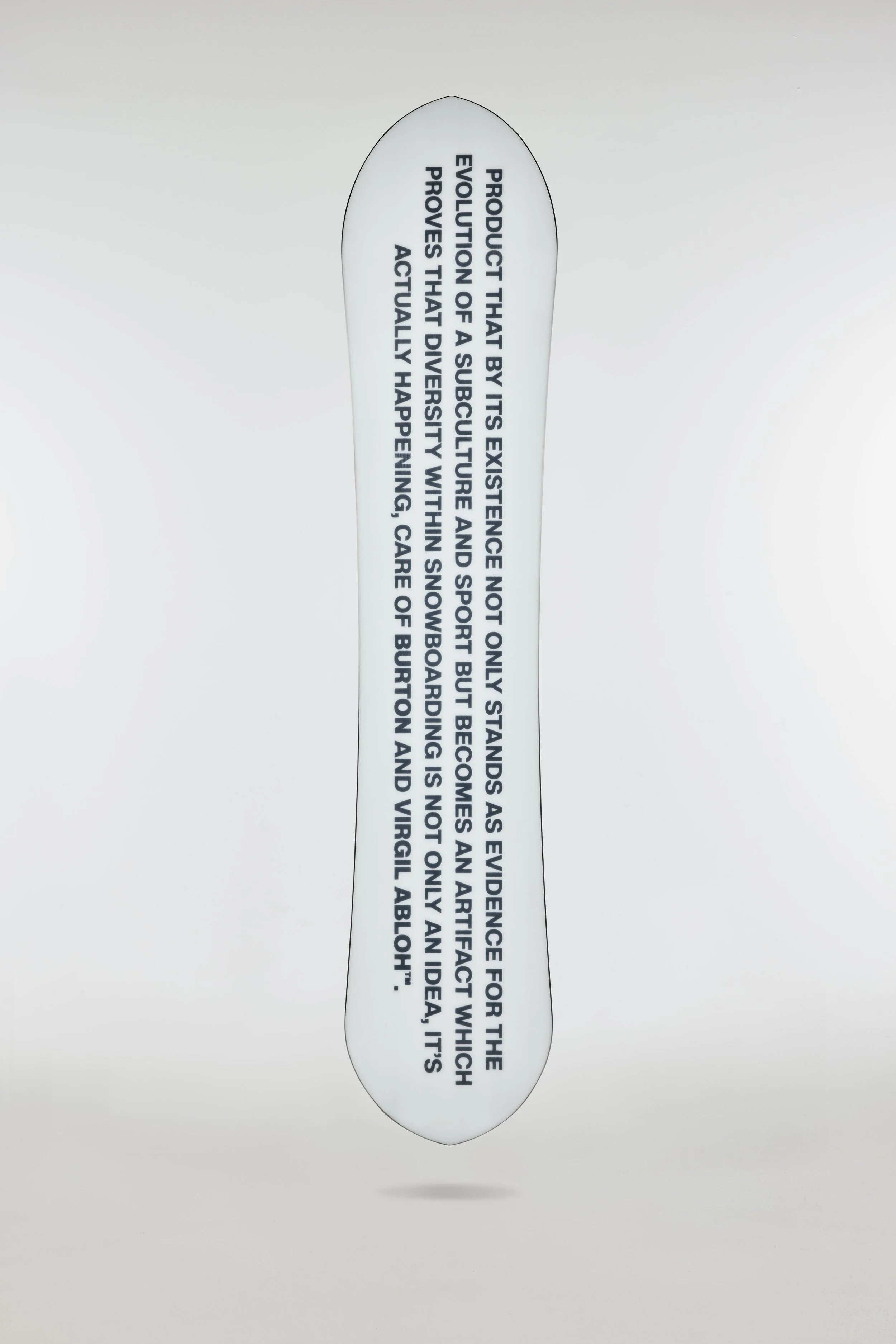 New Burton c/o Virgil Abloh Collection to Raise Funds for